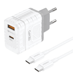 FONENG (EU61) 30W A+C 2-Port GaN Charger With Type-C to Type-C Cable