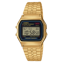 Casio A159WGEA-1DF Vintage Digital Chain Watch