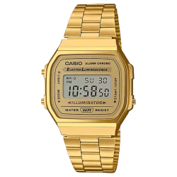 Casio A168WG-9WDF Vintage Gold Plated Digital Watch
