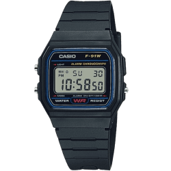 Casio F-91W-1DG Men's classic watch