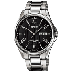 Casio Day-Date Analog Wrist Watch For Men MTP-1384D-1AVDF